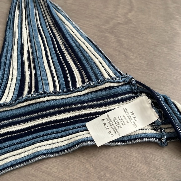 Garage striped halter tie back - Picture 3 of 4